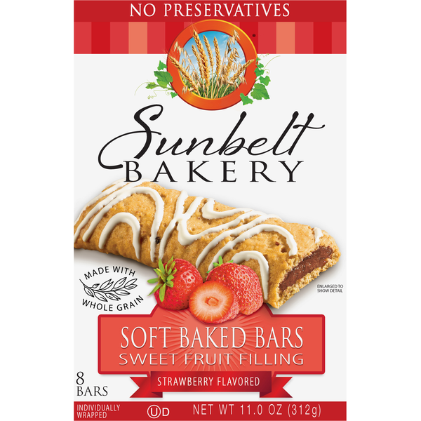 Energy & Granola Bars Sunbelt Bakery Strawberry Fruit & Grain Bars hero