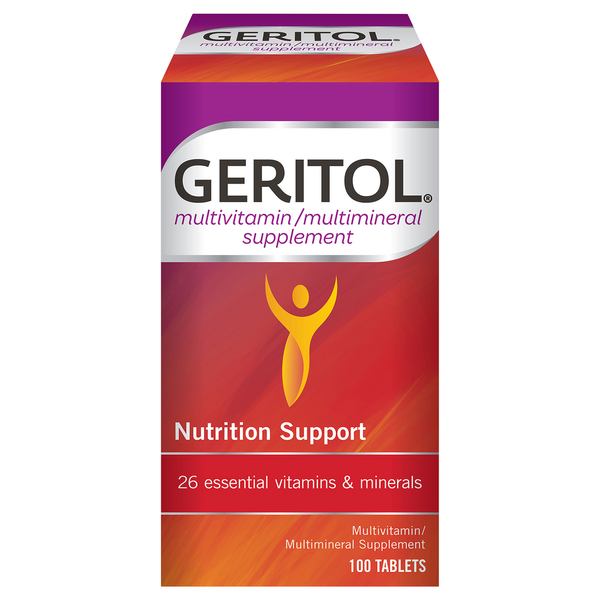 Vitamins & Supplements Geritol Nutrition Support, Tablets hero