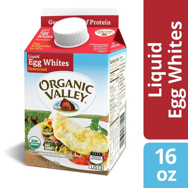 Eggs Organic Valley Liquid Organic Egg Whites hero