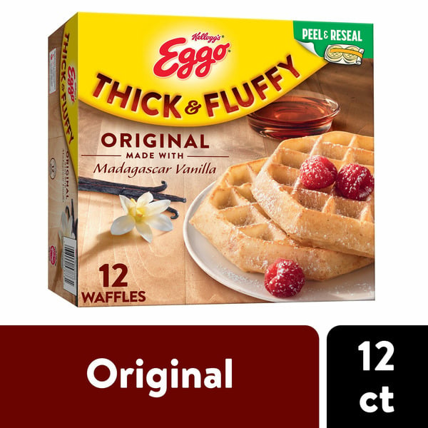 Frozen Breakfast Kellogg’s Eggo Frozen Waffles, Frozen Breakfast, Breakfast Food, Original hero