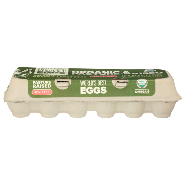 Eggs World's Best Eggs Organic, Pasture-Raised Eggs, Soy Free hero