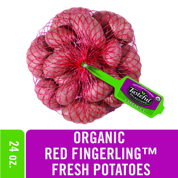 Tasteful Selections Organic Red Fingerling™s Baby Potatoes hero