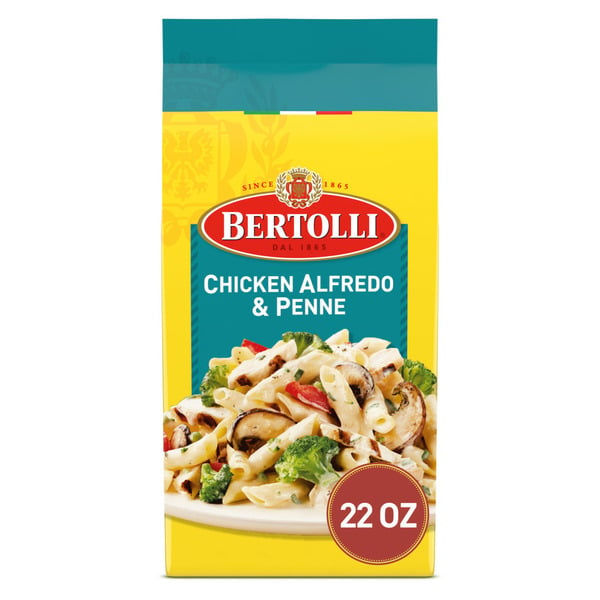 Frozen Meals Bertolli Chicken Alfredo and Penne, Frozen Meals hero