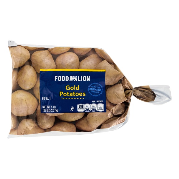 Fresh Vegetables Yukon Gold Potato Bag hero