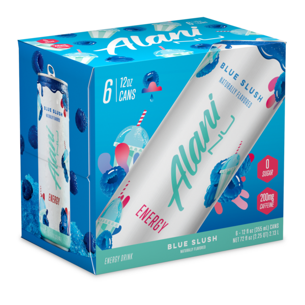 Energy & Sports Drinks Alani Nu Energy Drink Blue Slush hero