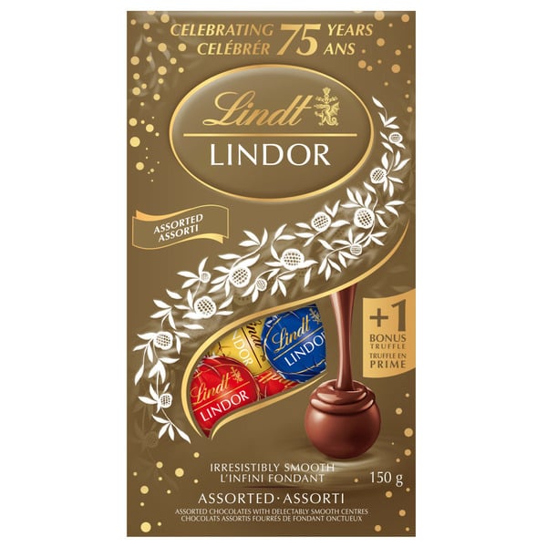 Candy & Chocolate Lindt Assorted Chocolate Truffles, 150-Gram Bag hero