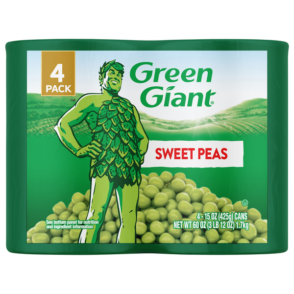 Canned & Jarred Vegetables Green Giant Sweet Peas hero