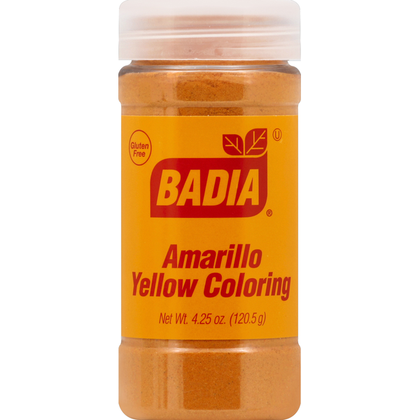 Baking Supplies & Decor Badia Spices Yellow Coloring, Amarillo hero