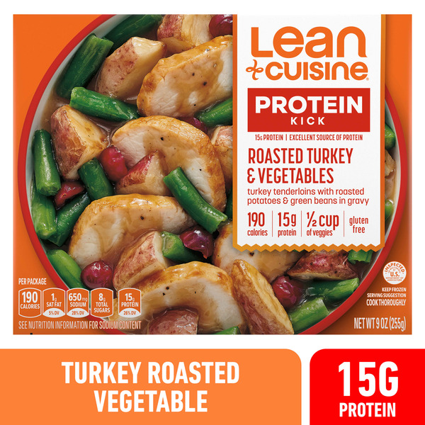 Lean Cuisine Frozen Meal Turkey Roasted Vegetable hero