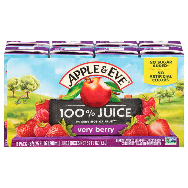 Juice & Nectars Apple & Eve Very Berry Juice hero