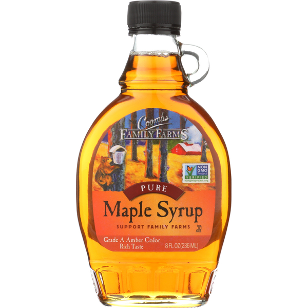 Honeys, Syrups & Nectars Coombs Family Farms Maple Syrup hero