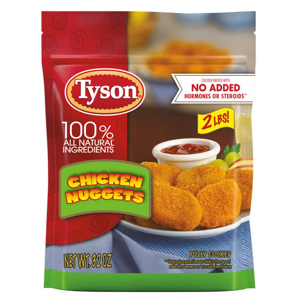 Frozen Meat & Seafood Tyson Fully Cooked Chicken Nuggets hero