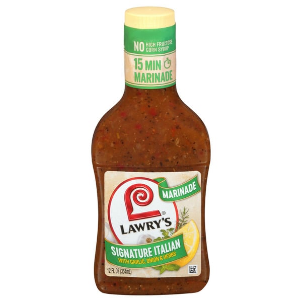 Marinades & Meat Preparation Lawry's® Signature Italian with Garlic, Onion & Herbs Marinade hero