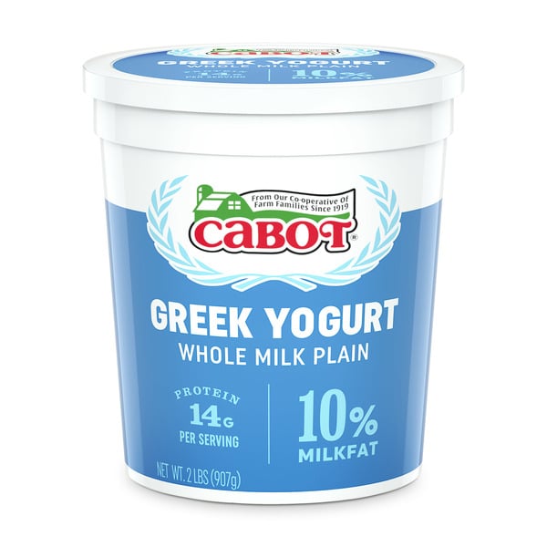 Yogurt Cabot Plain Greek Yogurt hero