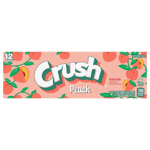 Soft Drinks Crush Peach Soda hero