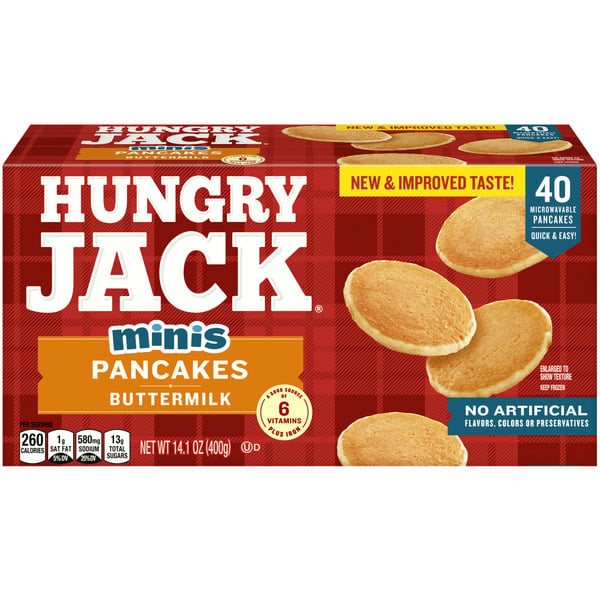 Frozen Breakfast Hungry Jack Frozen Buttermilk Mini Pancakes hero