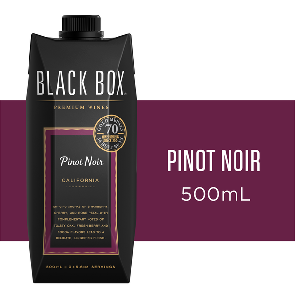 Single Serve Wines Black Box Wines Pinot Noir Red Wine Go Pack hero