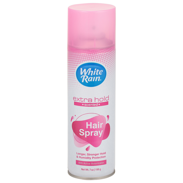 Hair Care White Rain Hair Spray, Extra Hold, Scented hero