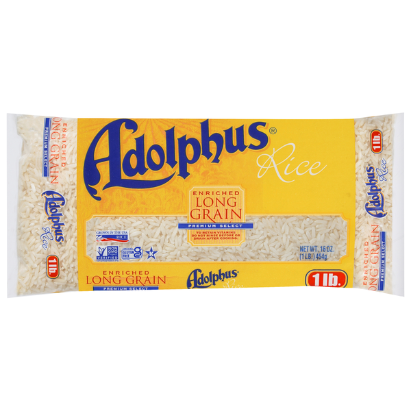 Grains, Rice & Dried Goods Adolphus Rice, Enriched, Long Grain hero