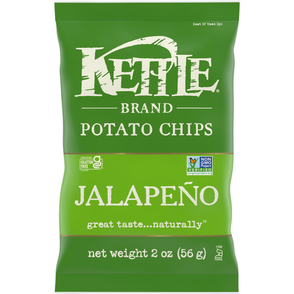 Chips & Pretzels Kettle Chips Jalapeno Kettle Potato Chips hero