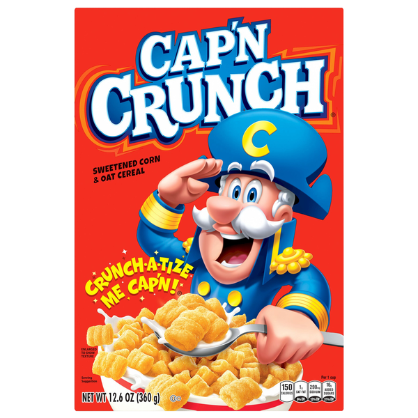 Cereal Cap'N Crunch Cereal hero