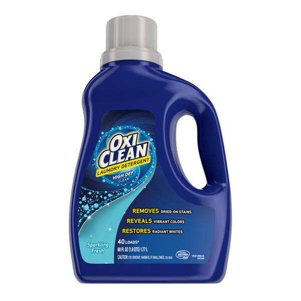 Laundry OxiClean High Def Sparkling Fresh Liquid Laundry Detergent hero