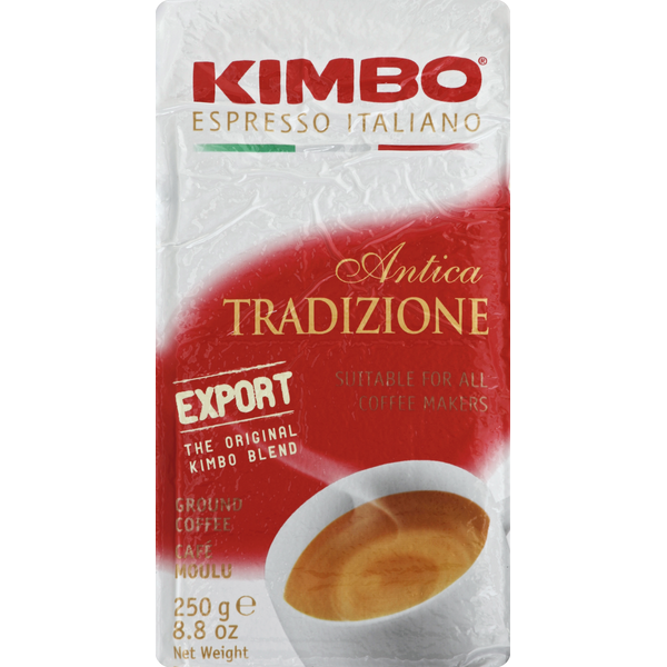 Coffee Kimbo Coffee, Ground, Antica Tradizione Export hero