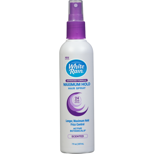 Hair Care White Rain Hair Spray, Maximum Hold, Scented hero