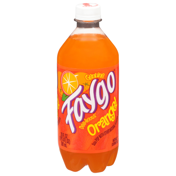 Soft Drinks Faygo Soda, Orange hero