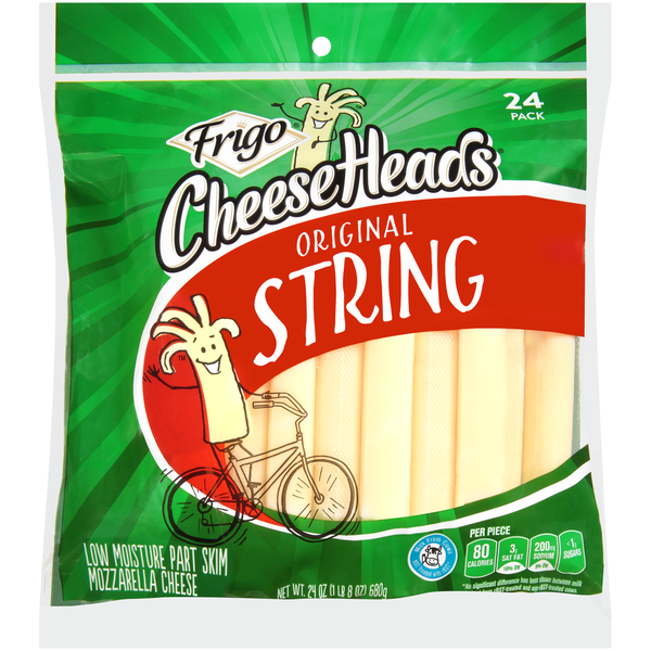 Packaged Cheese Frigo Cheese, Original, String, 24 Pack hero