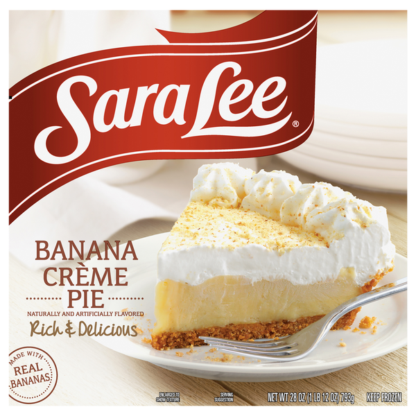 Frozen Dessert Sara Lee Pie, Banana Creme hero