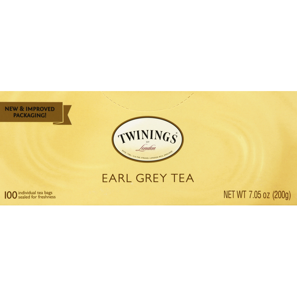 Tea Twinings Black Tea, Earl Grey, Bags hero