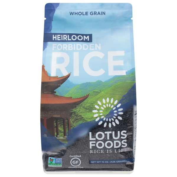 Grains, Rice & Dried Goods Lotus Foods Rice, Forbidden, Heirloom hero