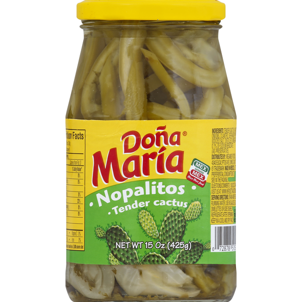 Pickled Goods & Olives Dona Maria Cactus, Tender, Nopalitos hero