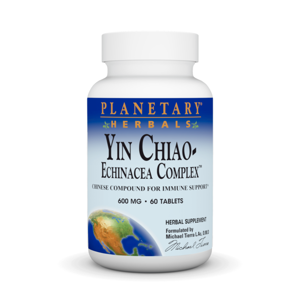 Vitamins & Supplements Planetary Herbals Yin Chiao Echinacea Complex hero