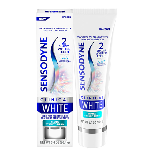 Sensodyne Clinical White Toothpaste hero