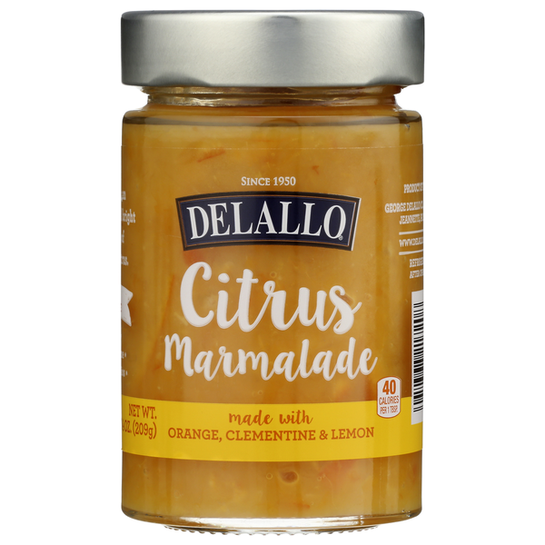 Condiments DeLallo Marmalade Citrus hero