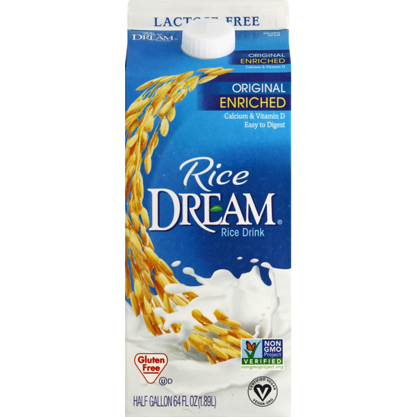 Soy & Lactose-Free Rice DREAM Rice Drink, Enriched, Original hero