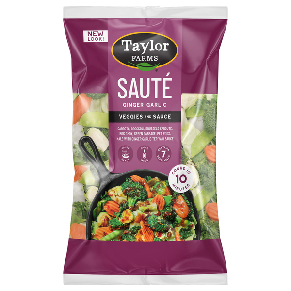 Packaged Vegetables & Fruits Taylor Farms Ginger Garlic Stir Fry Kit hero