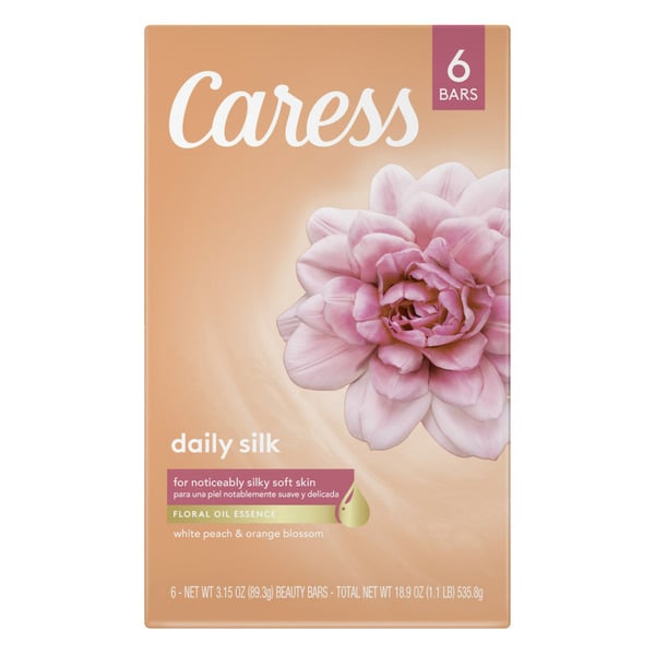 Bath & Body Caress Beauty Bar Soap Daily Silk hero