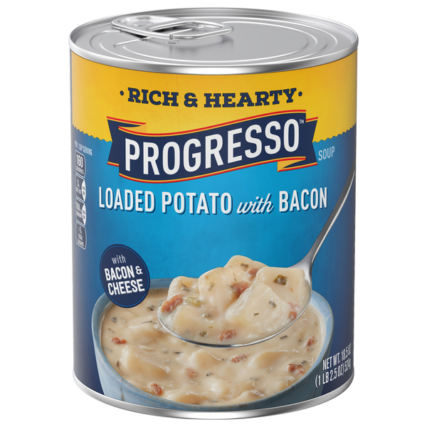 Soup, Broth & Bouillon Progresso Soup, Loaded Potato with Bacon hero