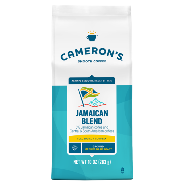 Coffee Cameron's Coffee, Ground, Medium-Dark Roast, Jamaican Blend hero