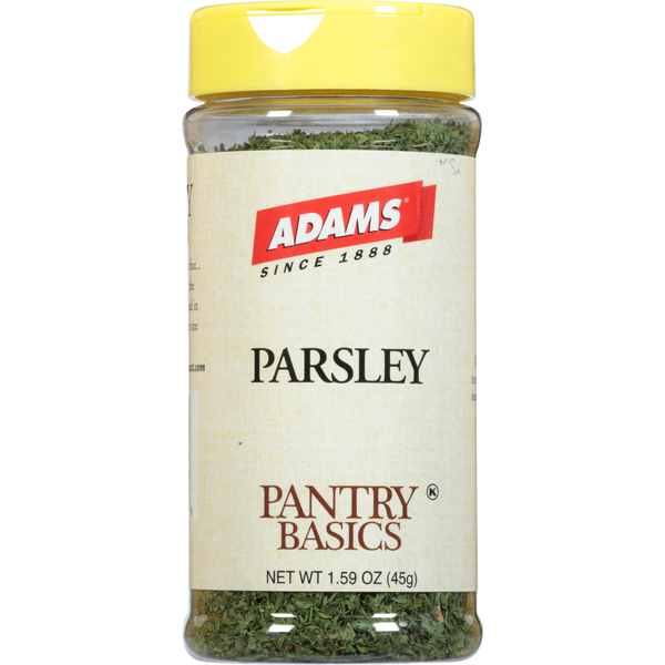 Spices & Seasonings Adams Parsley, Pantry Basics hero