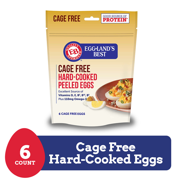 Eggs Eggland's Best Cage Free Hard Cooked Eggs, 6 count hero