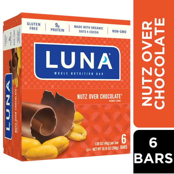 Energy & Granola Bars Luna Nutz Over Chocolate hero