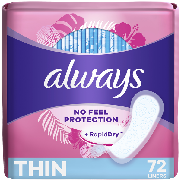 Feminine Care Always Daily Liners Regular Absorbency hero