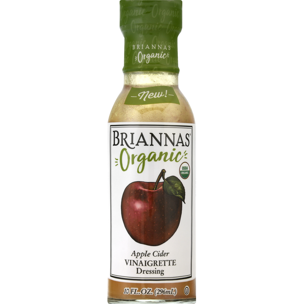 Salad Dressing & Toppings BRIANNAS Dressing, Organic, Apple Cider Vinaigrette hero