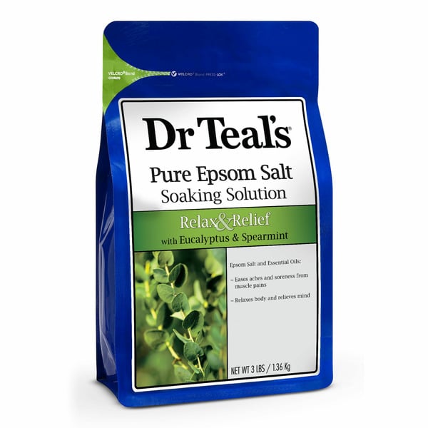 Muscles, Joints & Pain Relief Dr Teal’s Pure Epsom Salt Soak, Relax & Relief hero