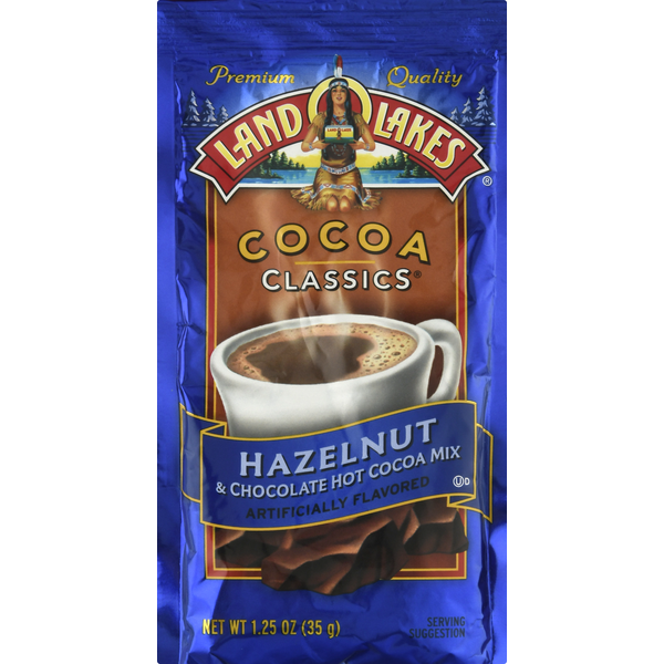 Cocoa & Drink Mixes Land O Lakes Cocoa Mix, Hot, Hazelnut & Chocolate hero