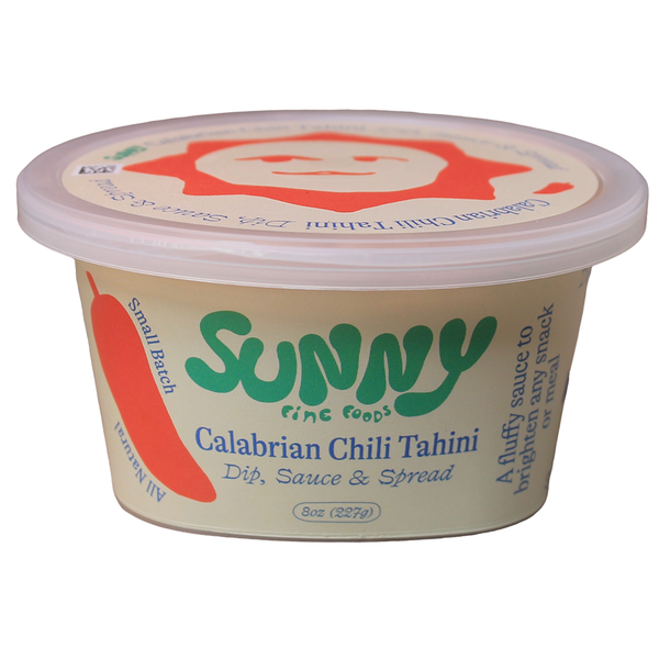 Refrigerated Dressings & Dips Sunny Fine Foods  Calabrian Chili Tahini Dip, Sauce & Spread hero